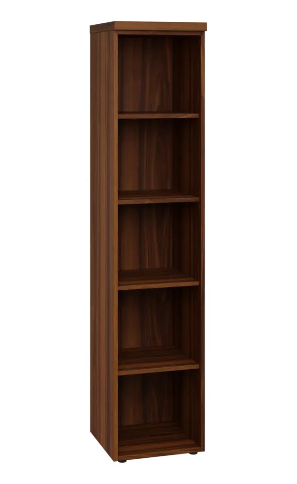 SIN 5 - 4N kancelářská skříň, nika, 1820x400x400, ořech královský